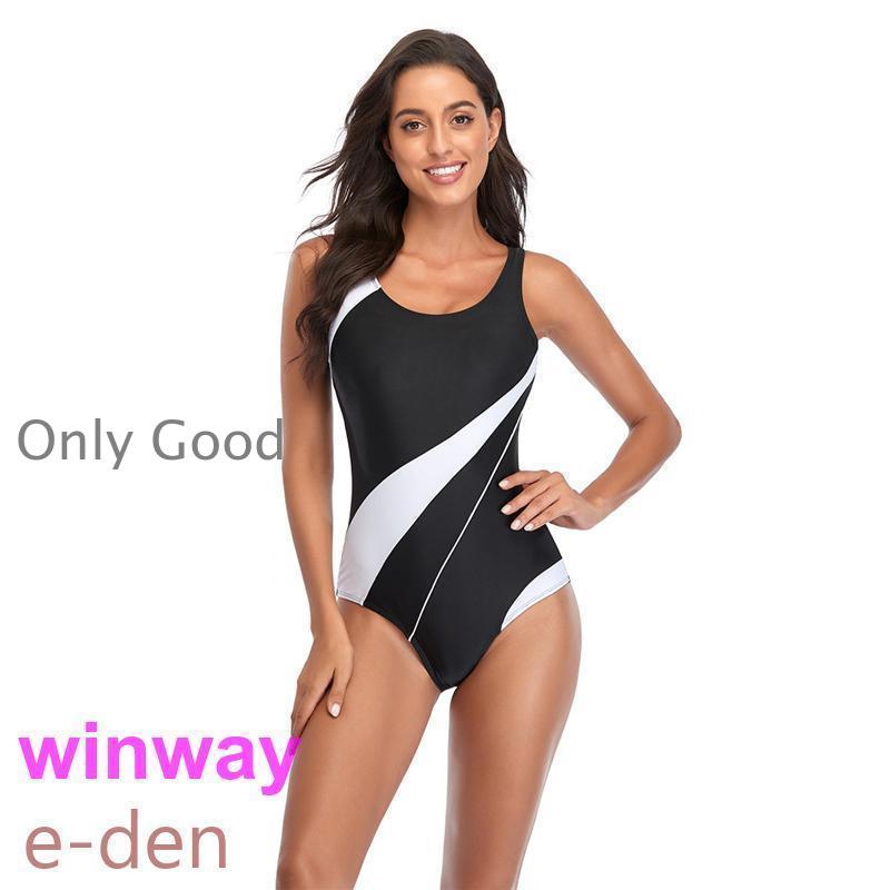 競泳水着 レディース 水着 女性用 体型カバー フィットネス水着 競泳用 練習用 スリムデザイン スイムウェア セパレート水着 水泳 めくれ防止 | ブランド登録なし | 08