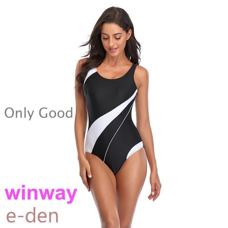 競泳水着 レディース 水着 女性用 体型カバー フィットネス水着 競泳用 練習用 スリムデザイン スイムウェア セパレート水着 水泳 めくれ防止 | ブランド登録なし | 09