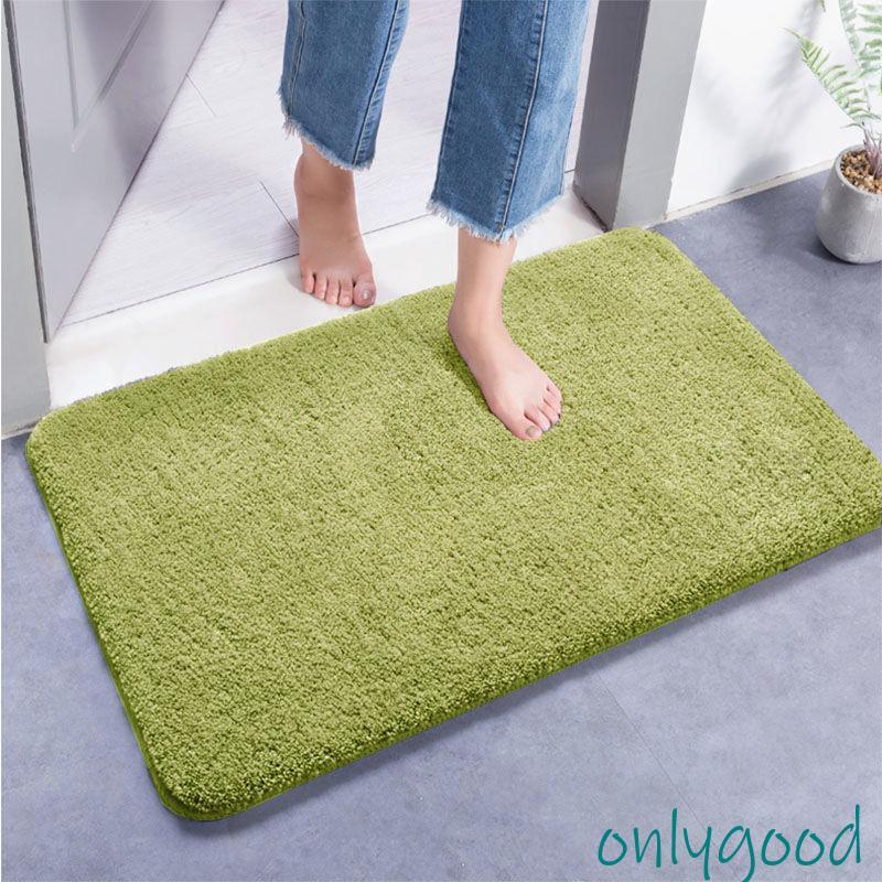 バスマット 速乾 大判 吸水おしゃれ ふわふわ 滑り止め付 足拭きマット