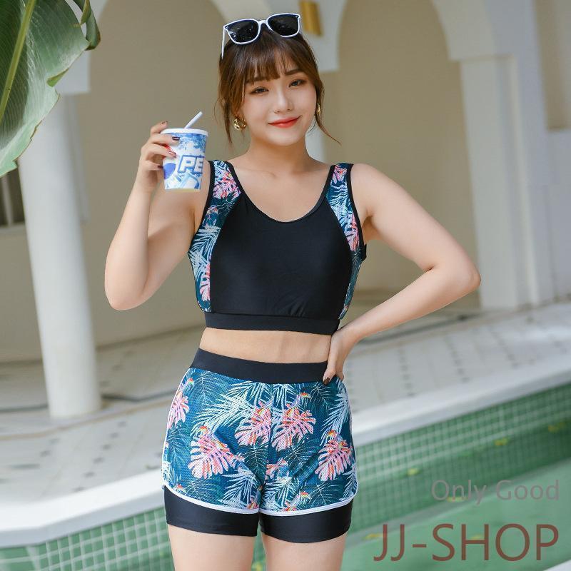 新作 ぽっちゃり 水着 大きいサイズ レディース ぽっちゃり水着 3点