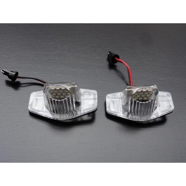 鬼白光! 一体型交換式 ! LED ナンバー灯 ライセンス ランプ