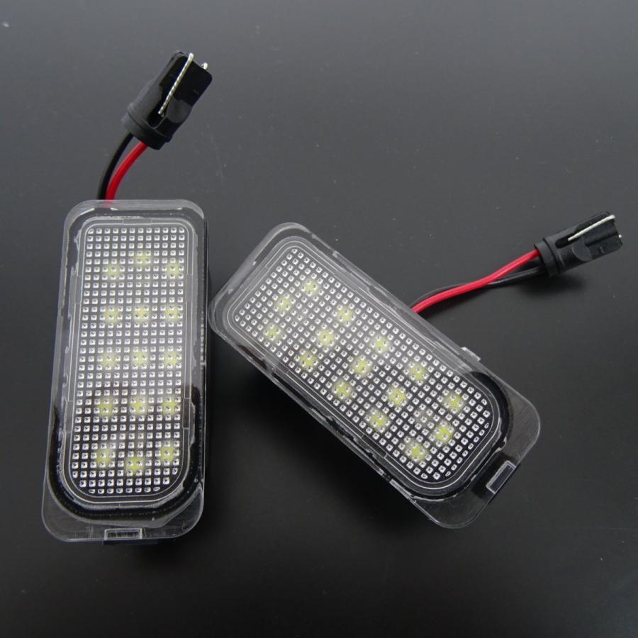 交換式 ! 激白光 ジャガー LED ナンバー灯 ライセンス ランプ XJ