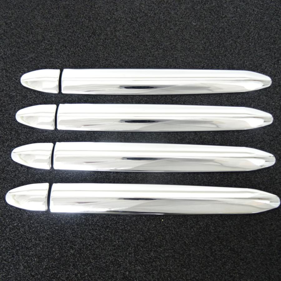 鏡面仕上げ♪ メッキ ドアハンドル カバー ミラココア L675S L685S