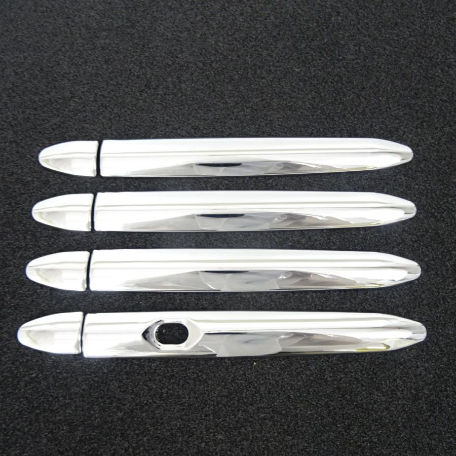 鏡面仕上げ♪ メッキ ドアハンドル カバー ミラココア L675S L685S