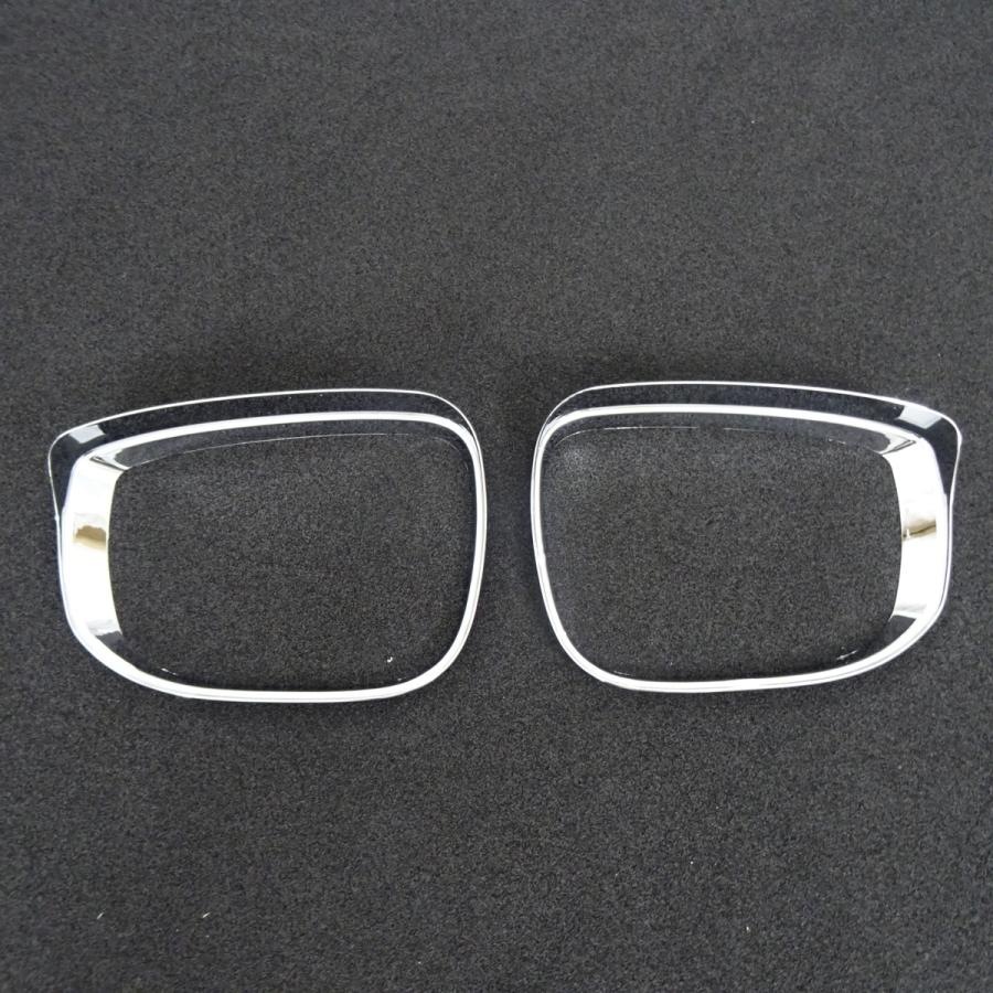 鏡面仕上げ♪ メッキ ドアミラー リング バイザー マツダ CX-8 KG2P