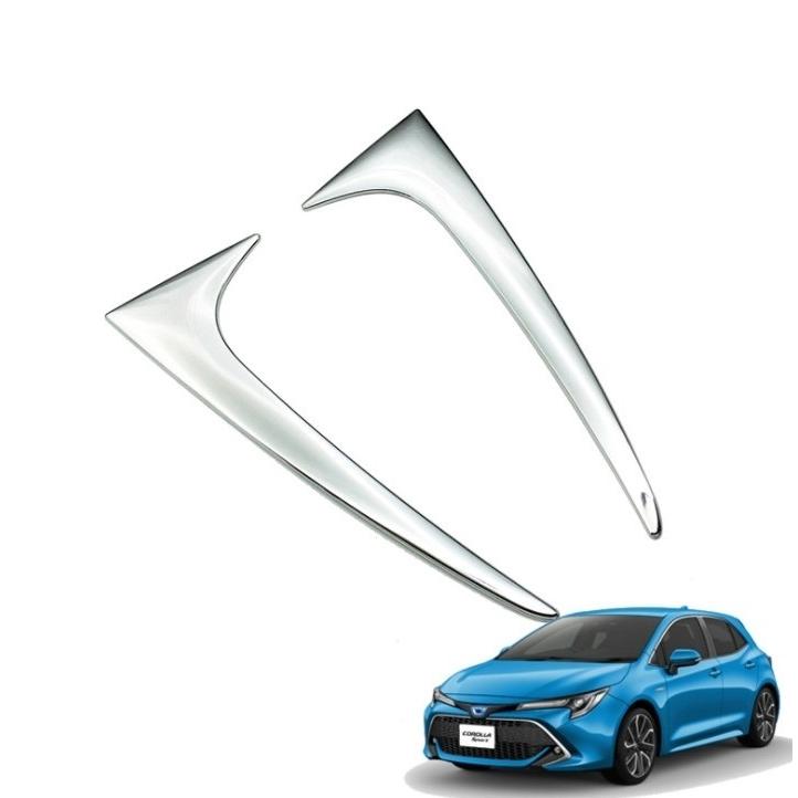 鏡面仕上げ♪ メッキ バックドア サイド ガーニッシュ カローラ