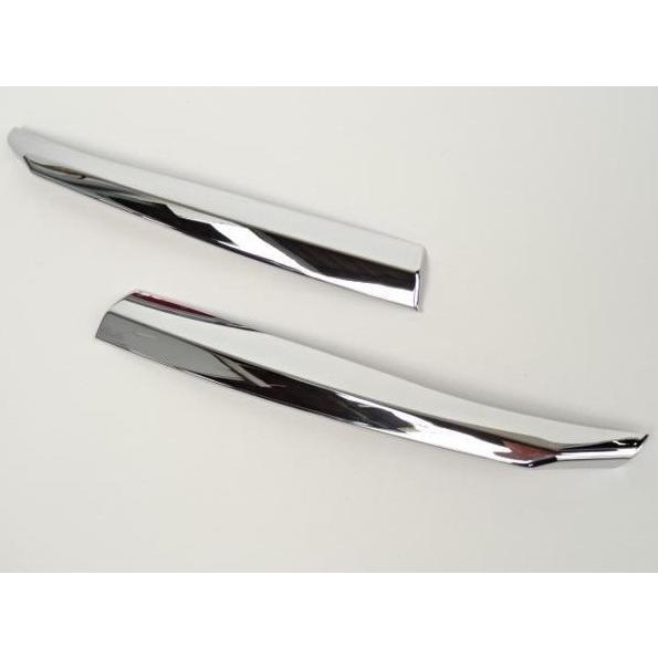 鏡面仕上げ♪ メッキ フロント グリル モール ガーニッシュ アクセラ