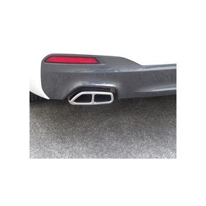 高グレード化♪ BMW 4本出しルック メッキ マフラー カバー G30 G31
