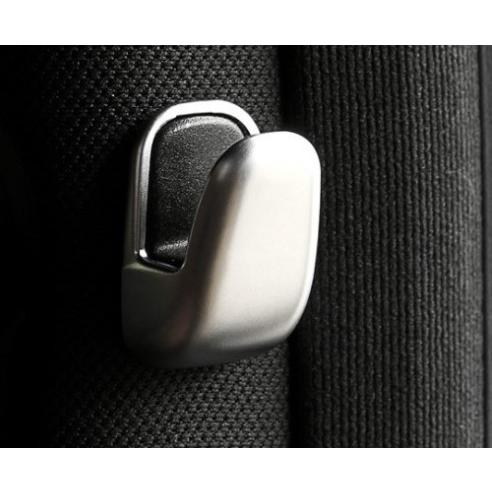 高品格♪ メルセデス ベンツ サテンシルバー Bピラー フック リング