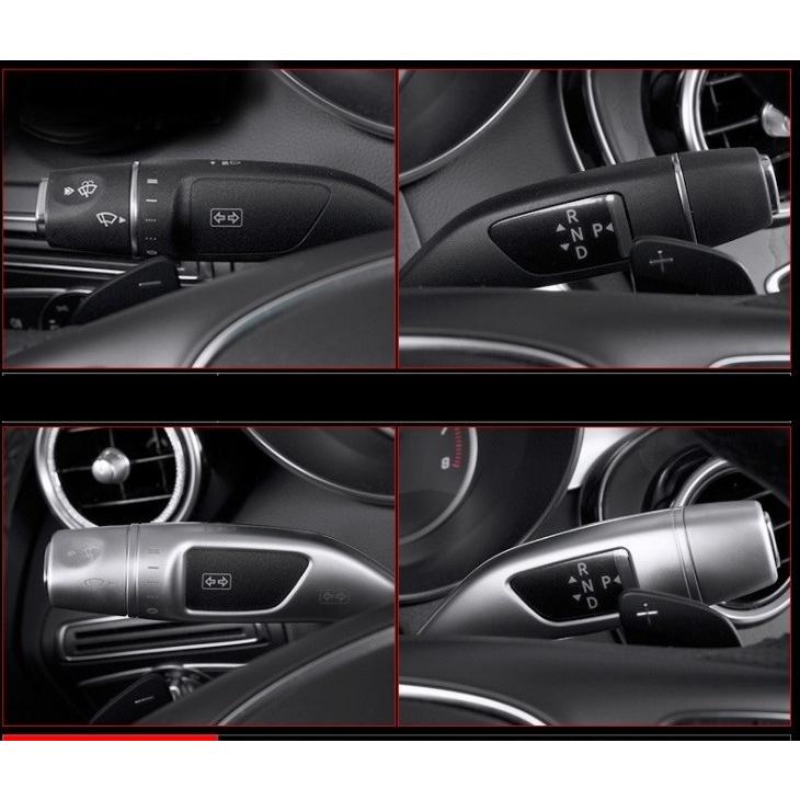 高品格♪ メルセデス ベンツ サテンシルバー シフトレバー カバー C207