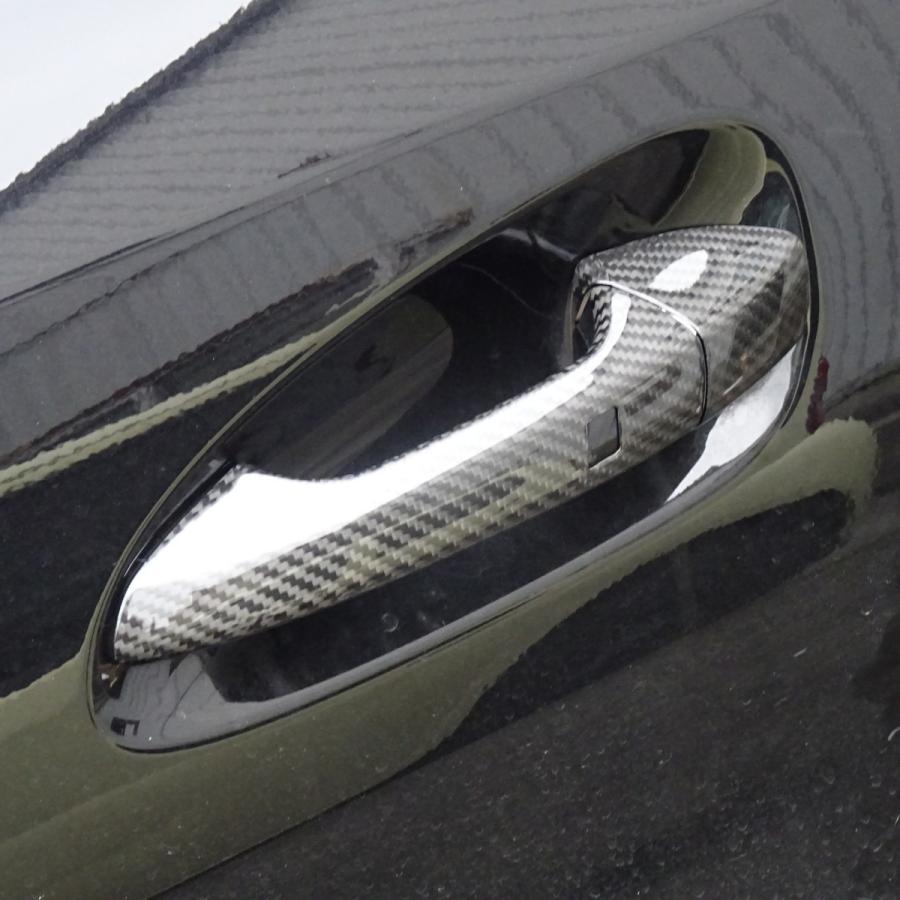 高品質♪ メルセデス ベンツ カーボン ドアハンドル カバー W117 C117