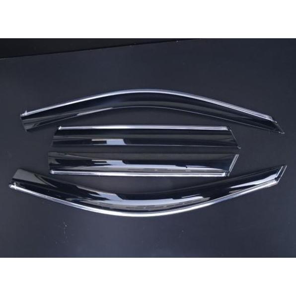 高品質♪ 安心ビス付き♪ メッキ モール BMW ドアバイザー