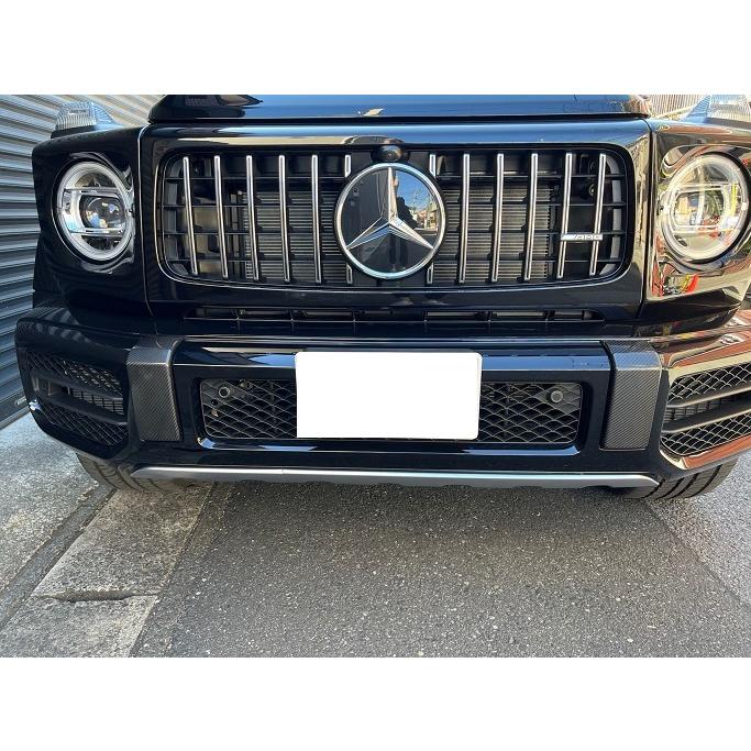 メルセデスベンツ Gクラス W463 G63 フロントバンパーカバー 高品質♪♪ メルセデス ベンツ カーボン ルック フロントバンパー