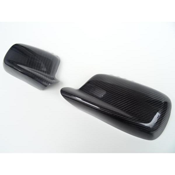 Gloss Black Mirror Cover Caps For BMW E46 3-Series & E65/E66 7-Series (Pair)