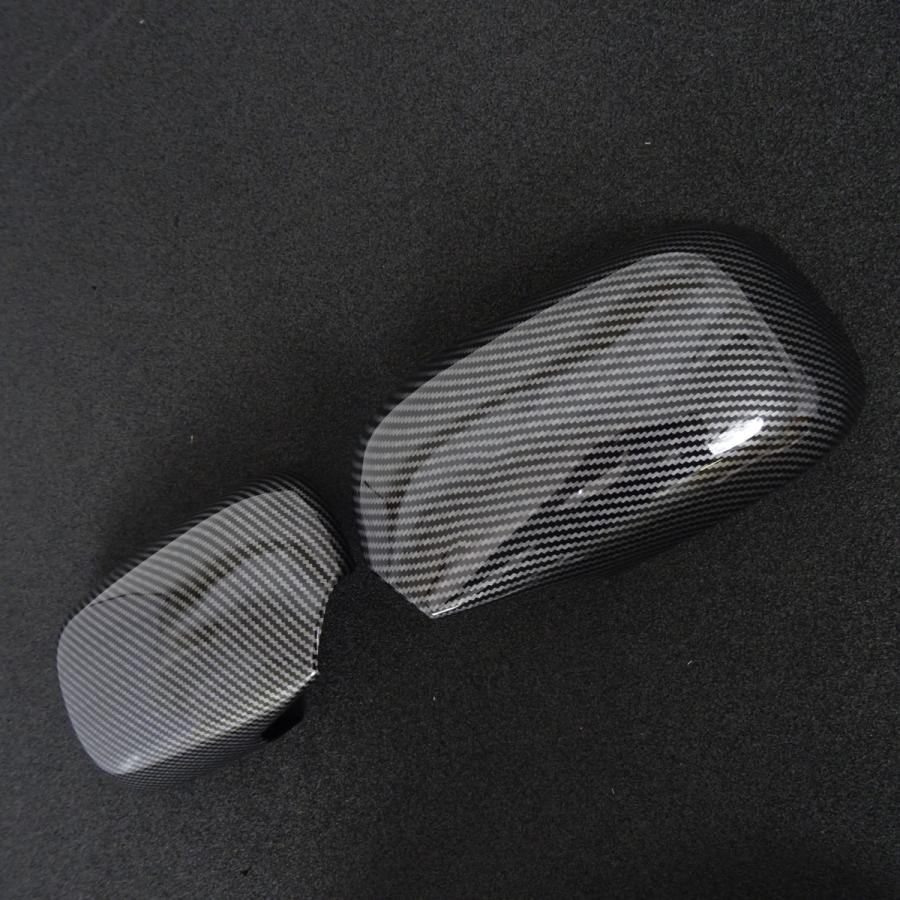 スポーティ全開♪ カーボン ルック ドアミラー カバー アリスト JZS160