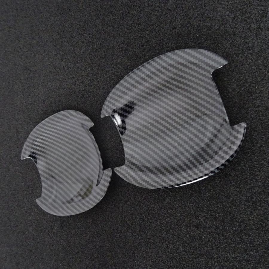 スポーティ全開♪ カーボン ルック ドアハンドル カバー ジューク F15