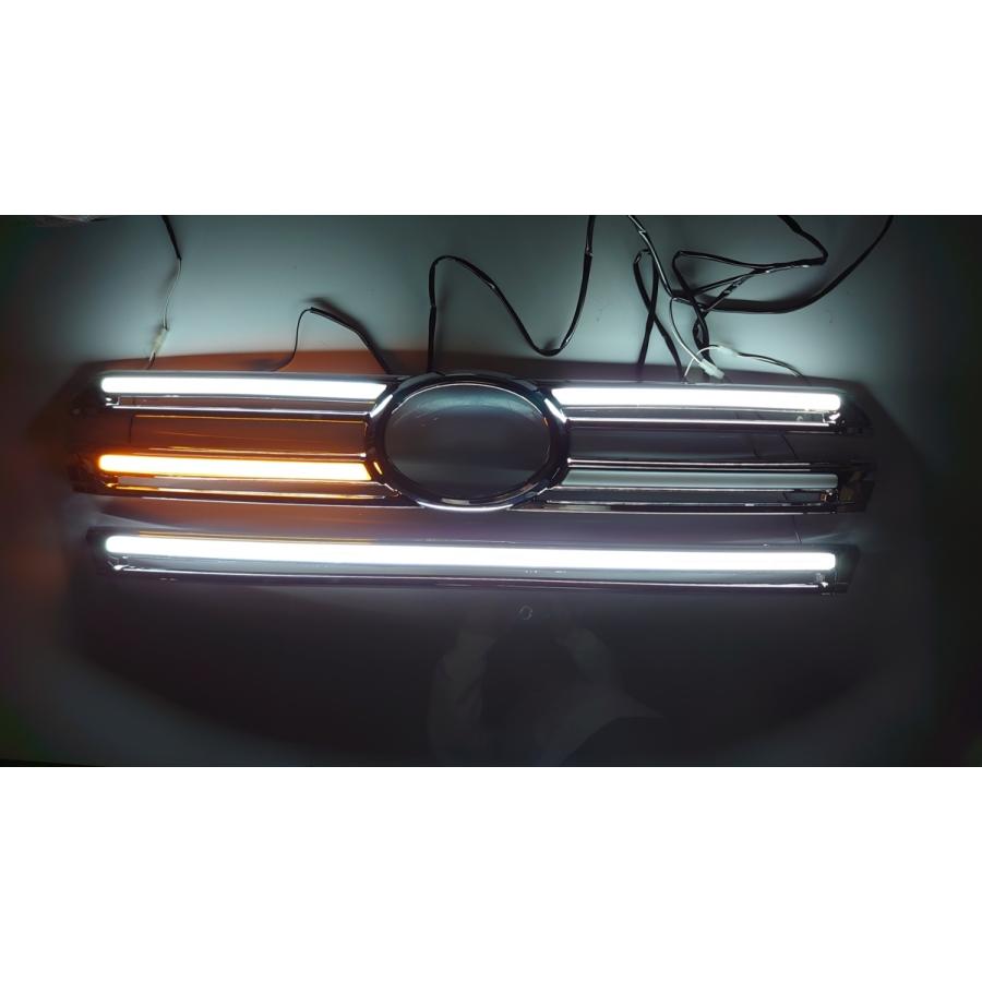 トヨタ LED メッキ グリル シーケンシャルウインカー 流れるタイプ 