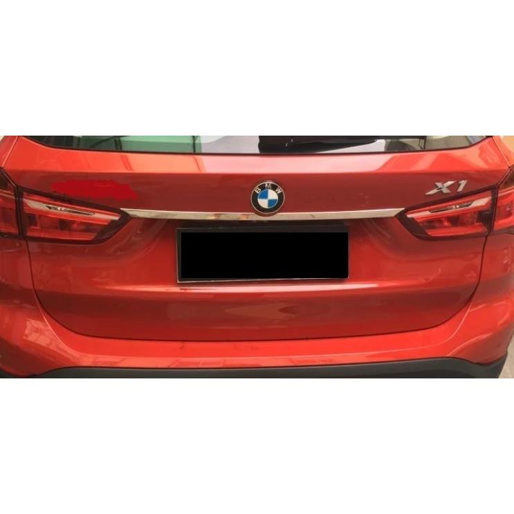  X1 F48 リアバンパーガーニッシュ BMW メッキ トランクリット モール リアゲート ガーニッシュ X1 F48