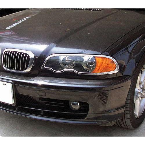 BMW メッキ ヘッドライト ヘッドランプ リング E46 318Ci 328Ci 330Ci