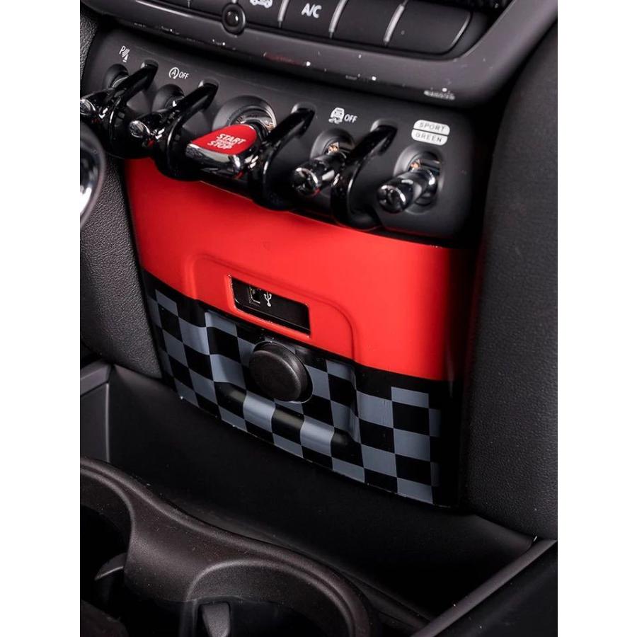 デザイン性UP♪ BMW MINI ジョンクーパーワークス USB ポート パネル 