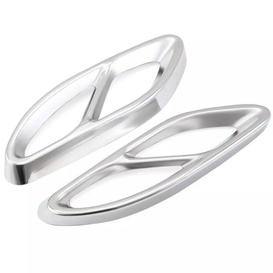 メルセデス ベンツ AMGルック 4本出しルック メッキ マフラー カバー