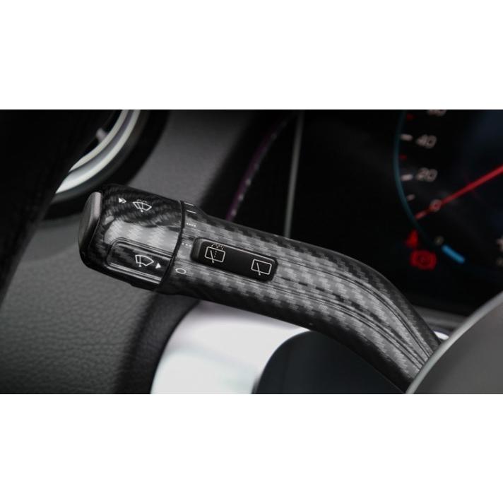 メルセデス ベンツ カーボン ルック シフトレバー カバー W118 X118