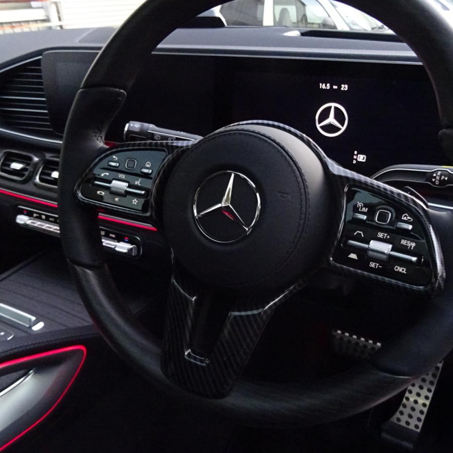 メルセデス ベンツ カーボン ルック ステアリング カバー W167 GLE300d