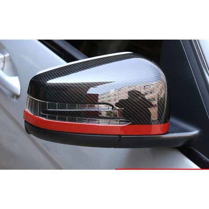 メルセデス ベンツ カーボン ルック ドアミラー カバー X156 GLA180 