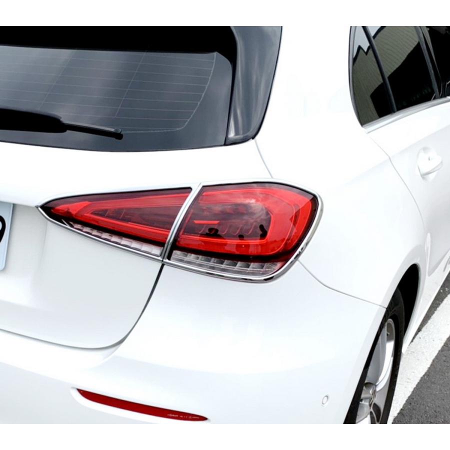 メルセデス ベンツ メッキ テールライト テールランプ リング W177