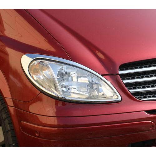 メルセデス ベンツ メッキ ヘッドライト ヘッドランプ リング W639