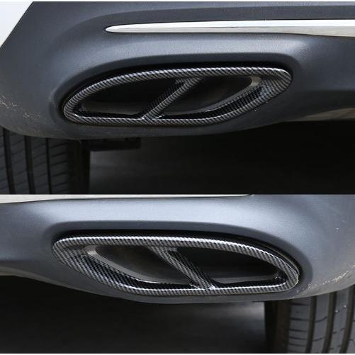 メルセデス ベンツ AMGルック 4本出しルック カーボン ルック マフラー