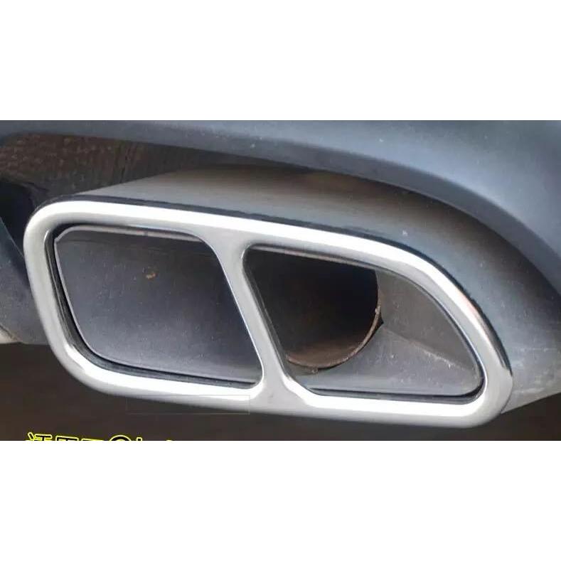 メルセデス ベンツ AMGルック 4本出しルック メッキ マフラー カバー