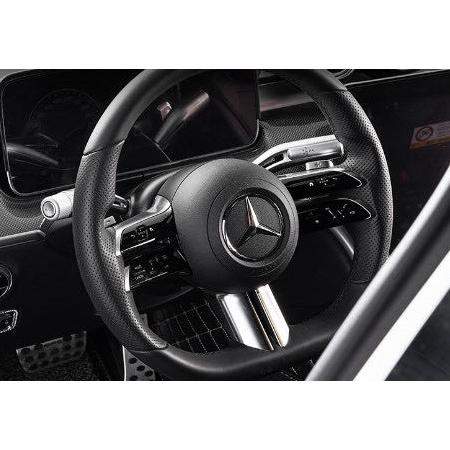 高品格♪ メルセデス ベンツ サテンシルバー シフトレバー カバー W206