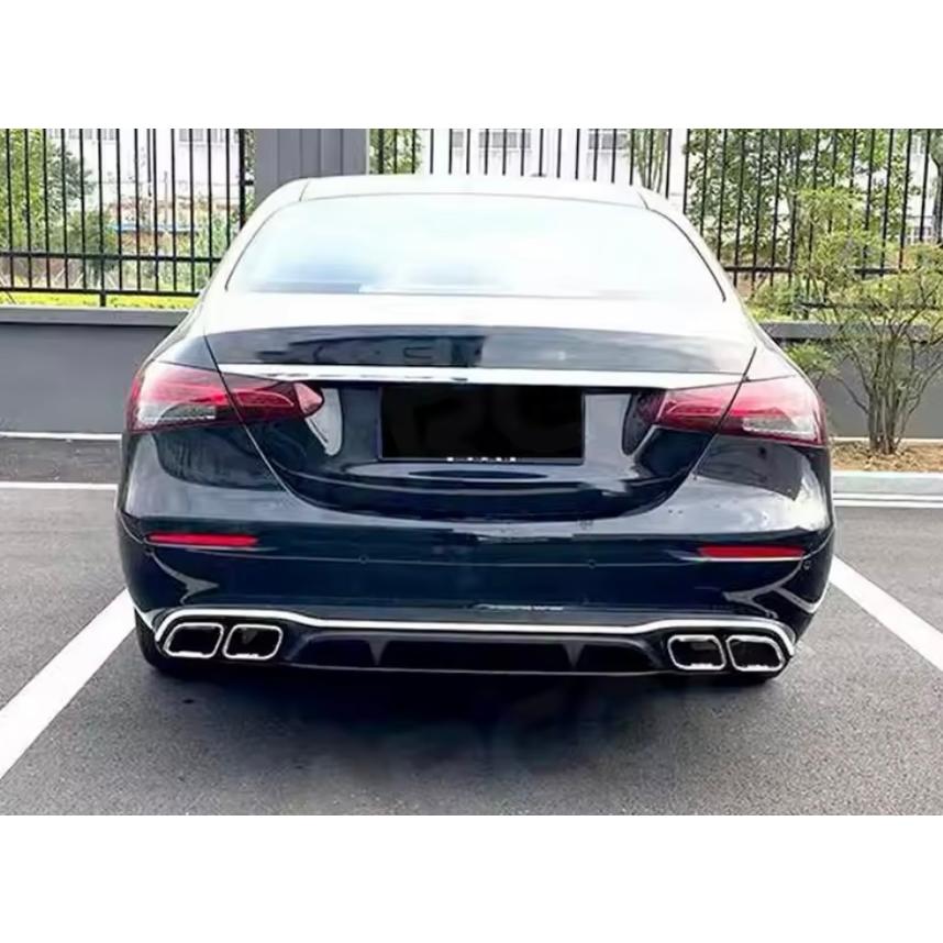 本格派♪ 交換式♪ E63ルック♪ ベンツ リアバンパー ディフューザー