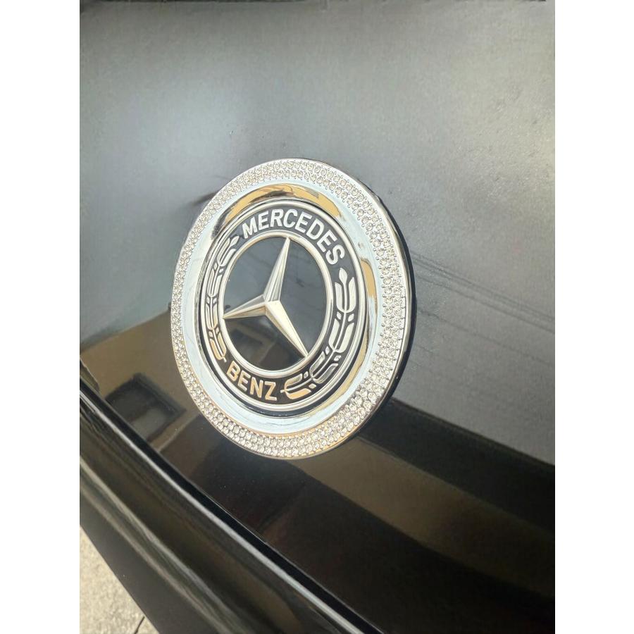 ラグジュアリー感UP♪ メルセデス ベンツ ボンネットバッチ リング
