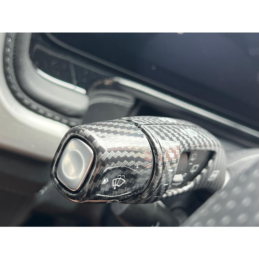 メルセデス ベンツ カーボン ルック シフトレバー カバー W246 B180