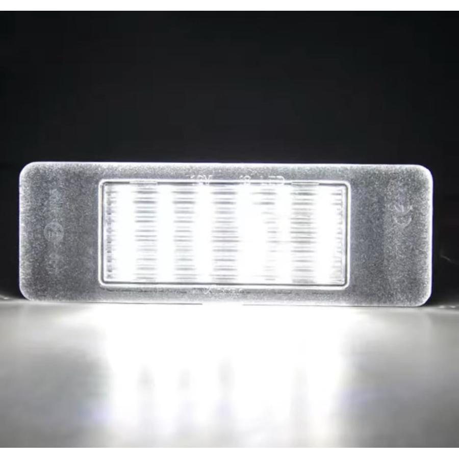 激白光! 交換式 ! LED ナンバー灯 ライセンス ランプ ベンツ W639 3.2