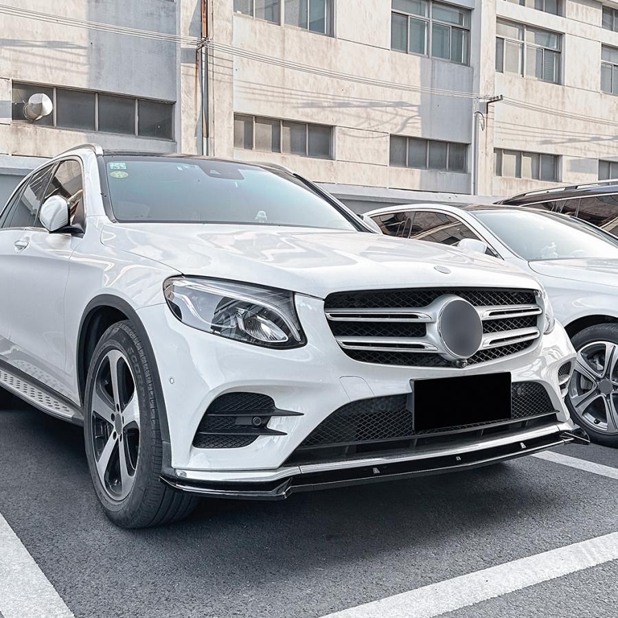 スポーティ全開♪ ベンツ フロントバンパー リップ スポイラー X253