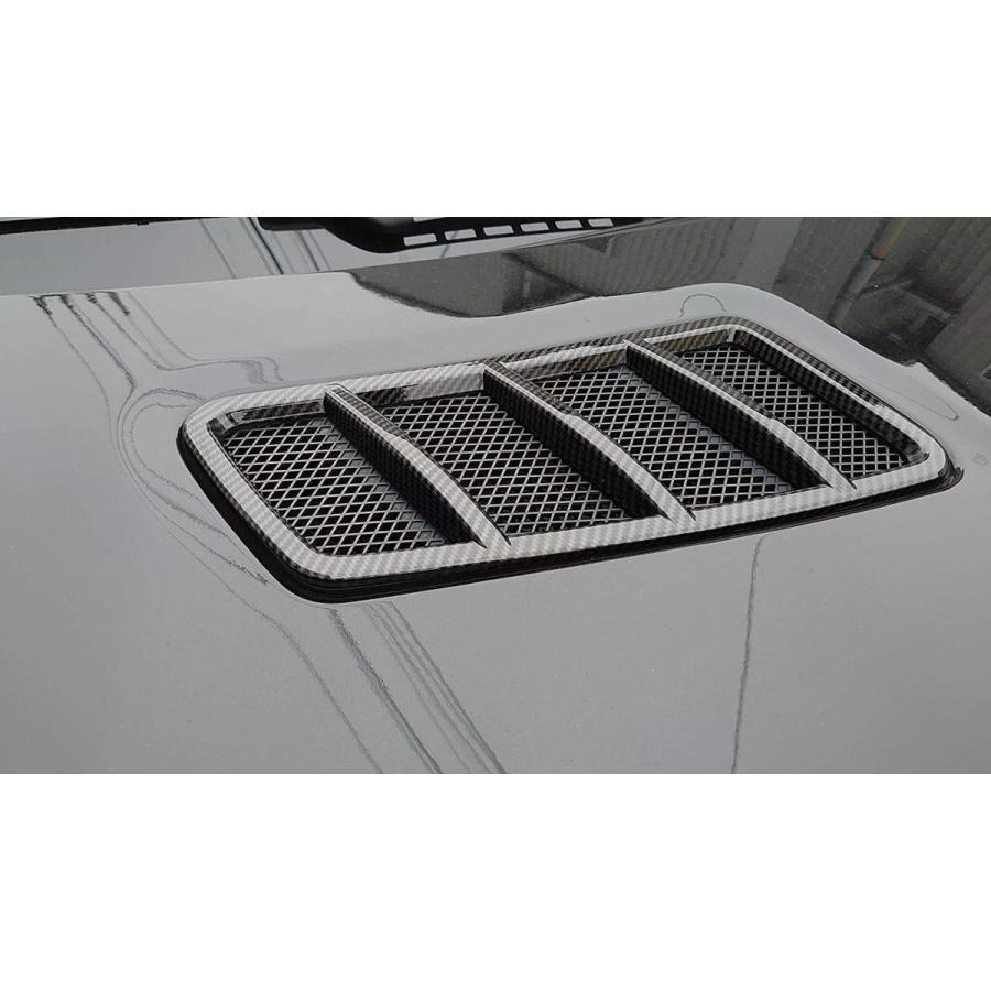 メルセデス ベンツ カーボン ルック ボンネットダクト カバー W166