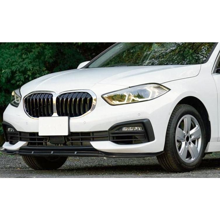 スポーティ全開♪ BMW カーボン ルック フロントバンパー リップ