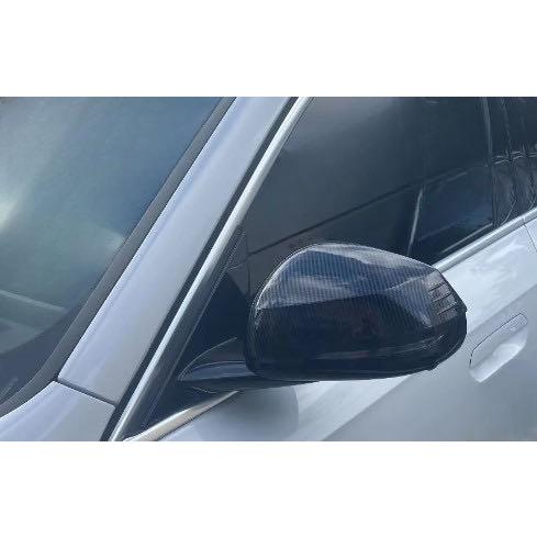 スポーティ全開♪ BMW カーボン ルック ドアミラー カバー U06 218i