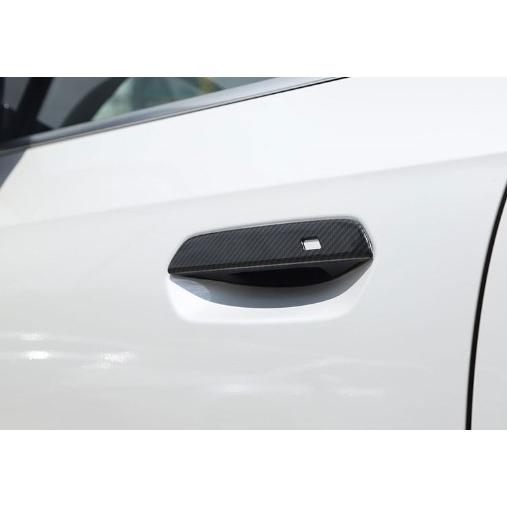 スポーティ全開♪ BMW カーボン ルック ドアハンドル カバー U11 X1