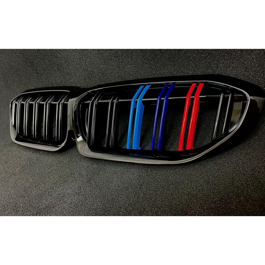 スポーティ全開♪ BMW Mカラー M3ルック グリル G20 G21 320i 320d 