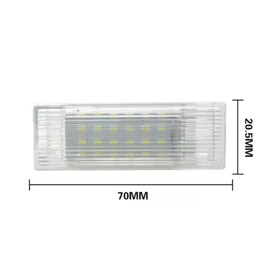 激白光 ! 交換式 LED フットランプ ルームランプ BMW F10 523d 523i
