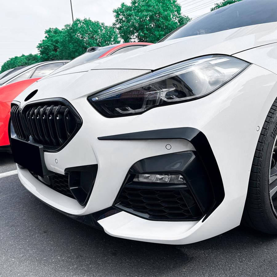 スポーティ全開♪ BMW フロントバンパー カバー カナード F44 218i