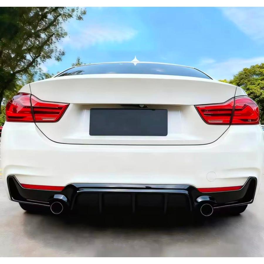 リアバンパー スポーティ全開♪ リアバンパー リアディフューザー BMW F32 F33 F36