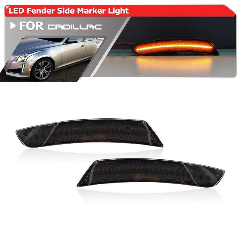 圧倒的存在感♪ 激渋♪ LED スモーク フェンダー ウインカー サイド