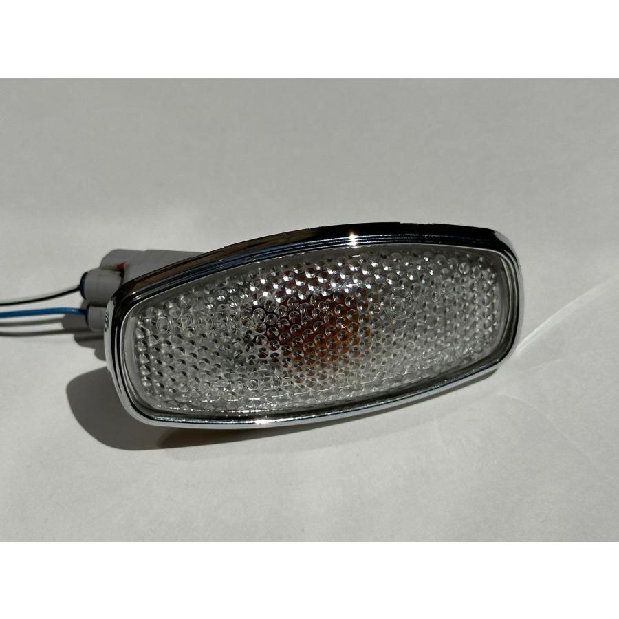 デザイン専用設計♪ メッキ サイドマーカー ウインカー リング タフト