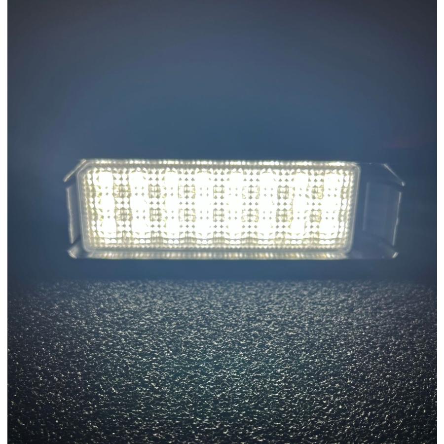 激白光 ! 交換式 LED ナンバー灯 ライセンスランプ ミラココア L675S