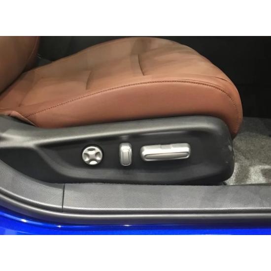 高品格♪ サテンシルバー 電動 シートスイッチ パネル カバー アコード